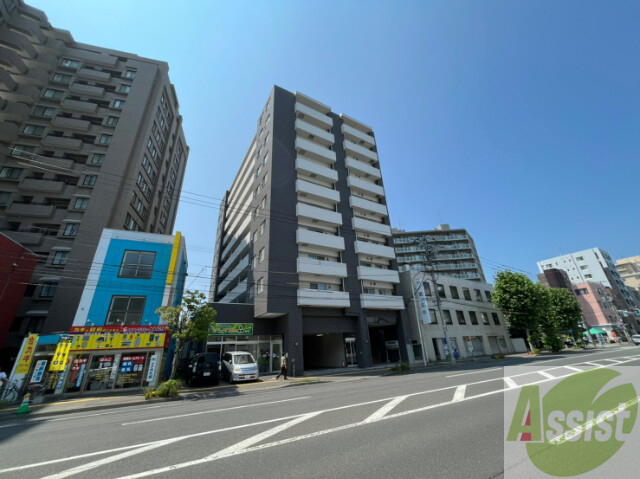 建物外観　札幌市北区北３８条西「エミュー麻生」