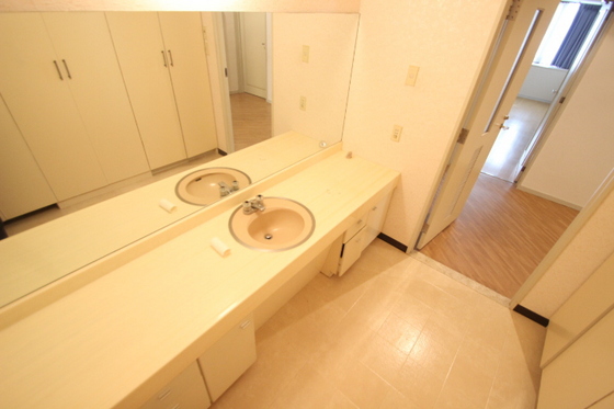 洗面設備　※別部屋の写真です