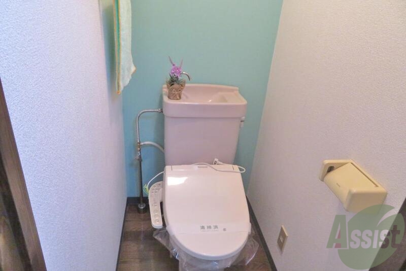 トイレ　温水洗浄便座で毎日快適に使用できますね～。