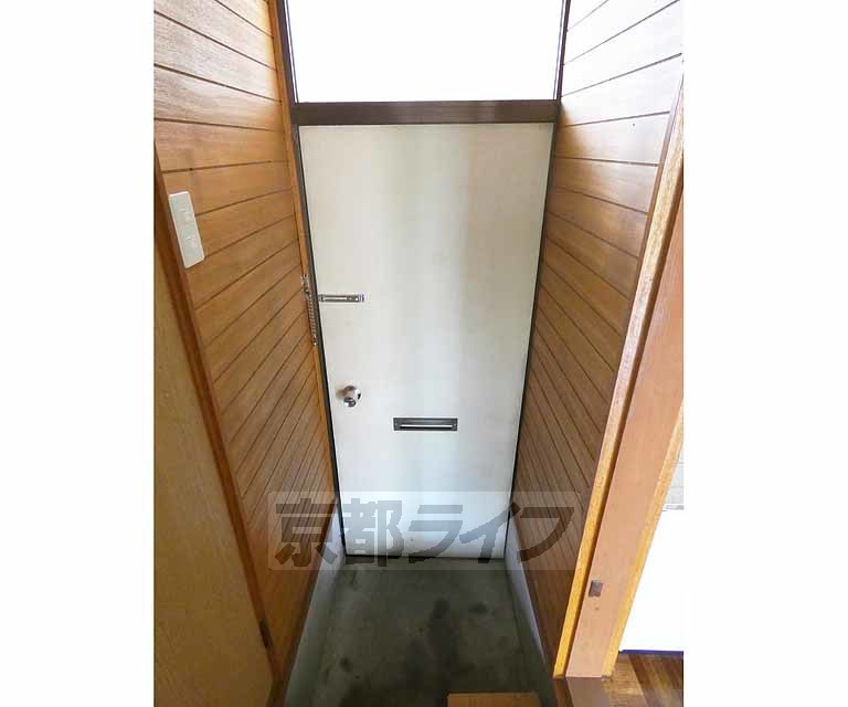 その他設備　しっかりとしたドア。