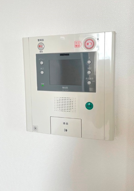セキュリティ　モニター付きインターホン