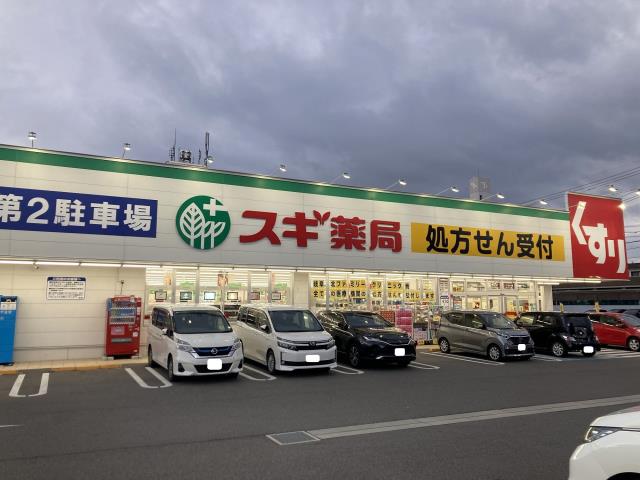 ドラックストア　スギ薬局早田東店（ドラッグストア）まで505m