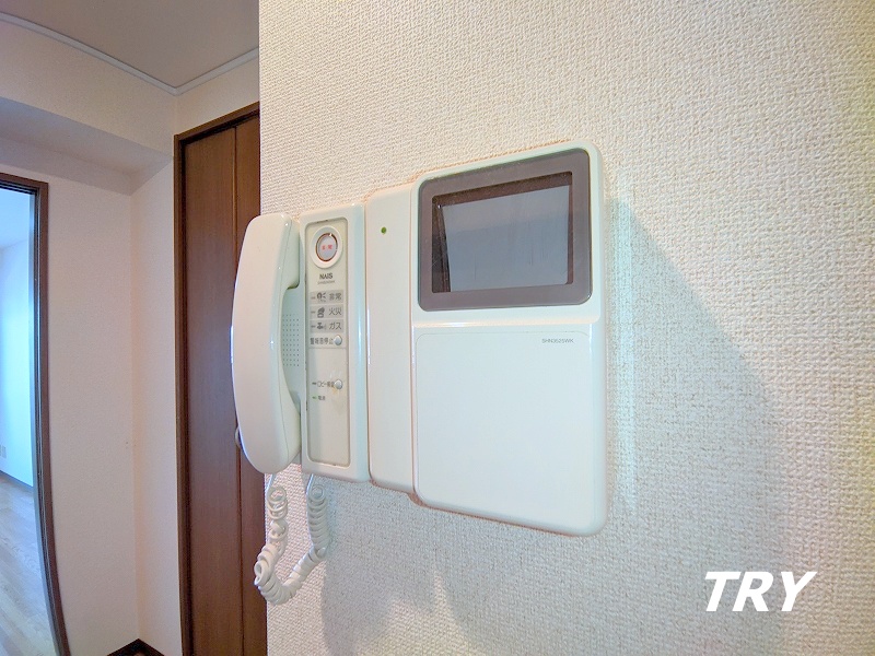 セキュリティ　オートロック対応のインターホン