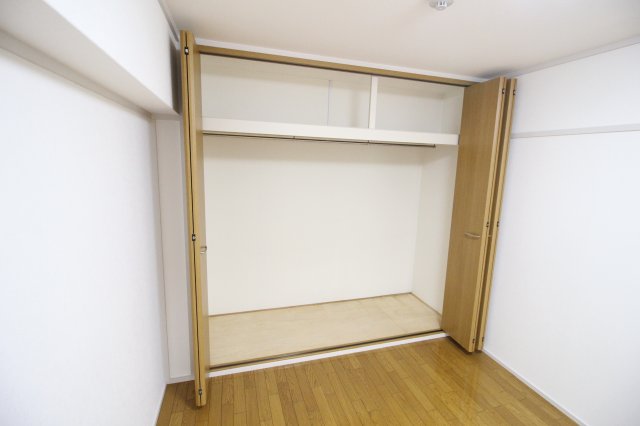 収納　クローゼットも大きいです！