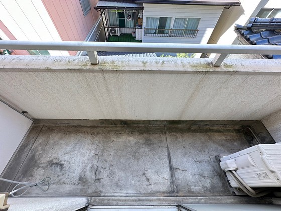 バルコニー　※別部屋の写真です