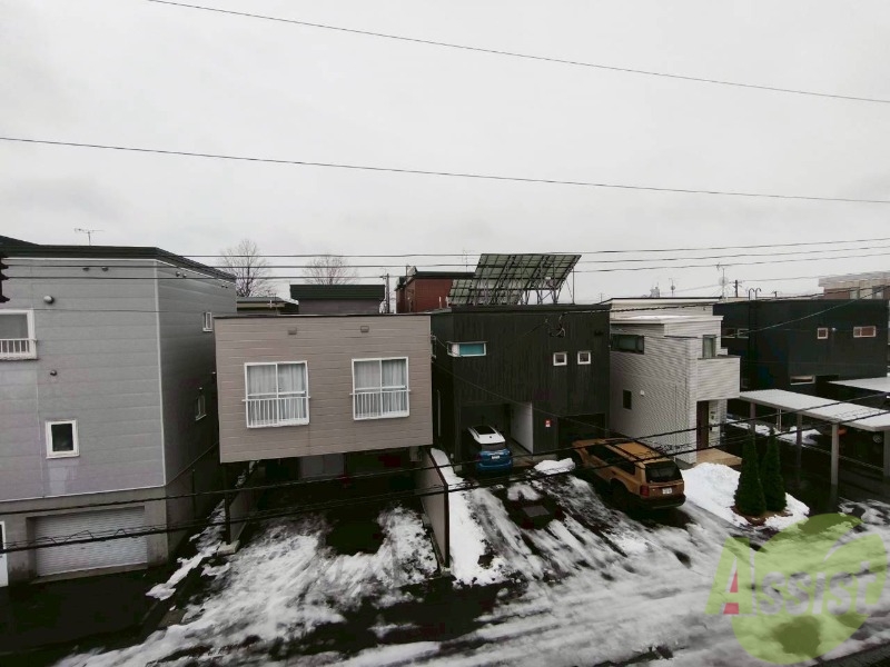 眺望　眺望です。建物はありますが風通しは良さそうです。