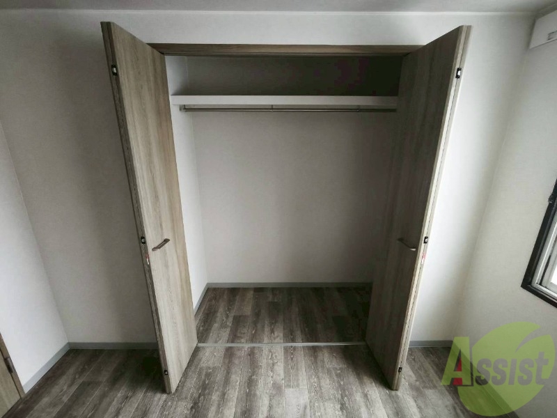 収納　クローゼットがありました。お洋服や荷物はここへ