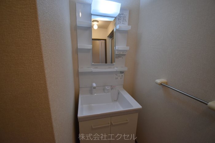 洗面設備　快適にお使いいただけます。