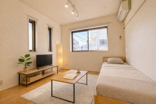 居室・リビング　家具配置イメージ画像です。