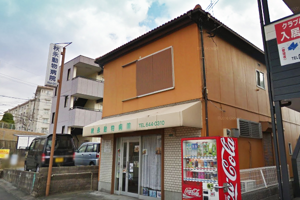 病院　秋永動物病院（病院）まで131m