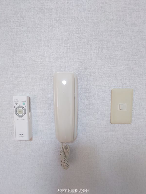 セキュリティ　※別部屋写真の為イメージ。