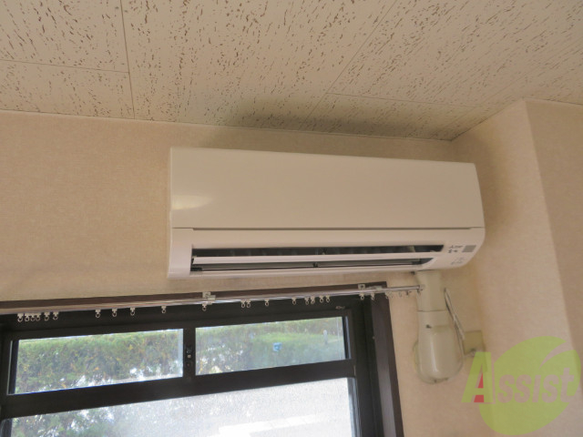 その他設備　エアコンがあれば暑い日が続いても快適に過ごせますね。