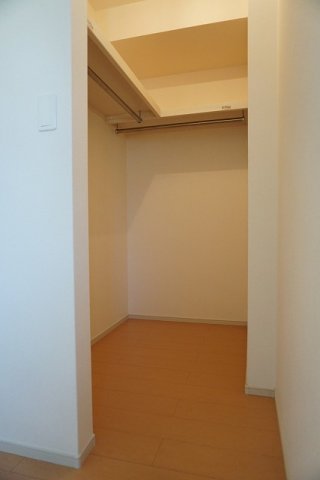 収納　たっぷりとした収納スペースです