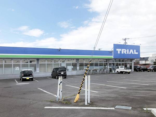 スーパー　スーパートライアル　浜の町店（スーパー）まで370m