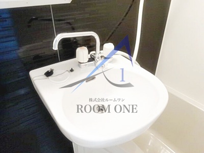 洗面設備　洗面台です。