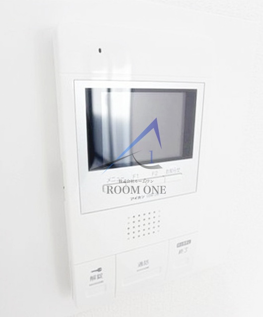 セキュリティ　モニター付インターホンです。