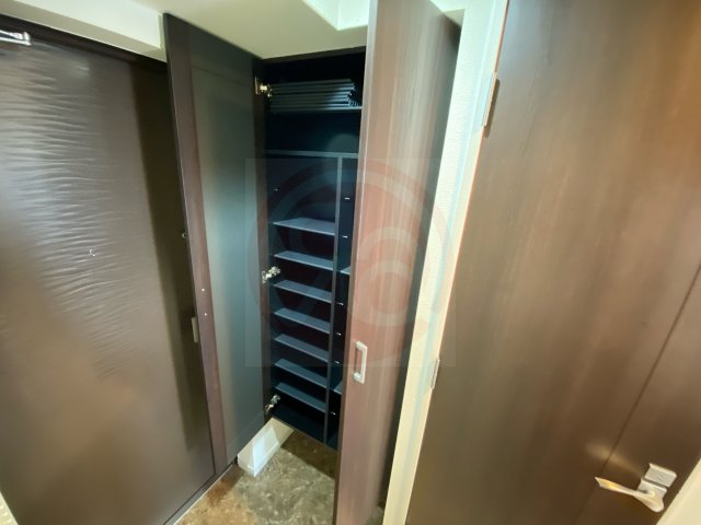 収納　たっぷりとした収納スペースです