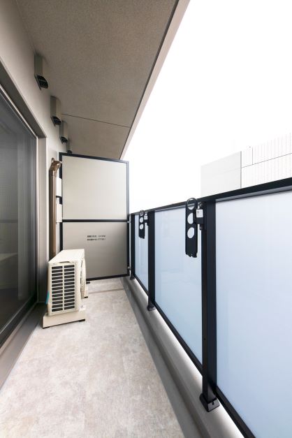 バルコニー　バルコニーがあります