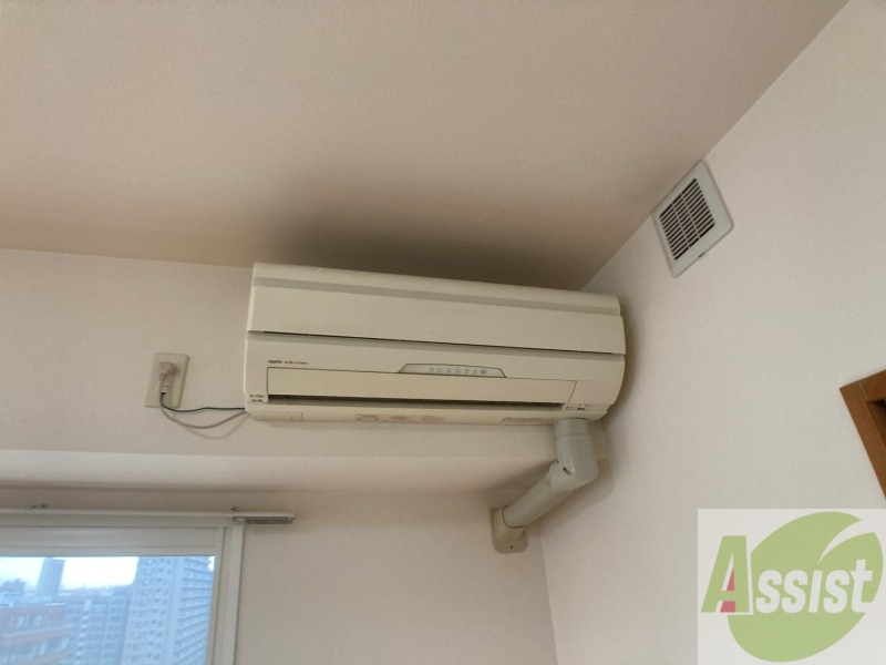 その他設備　エアコンが設置されているので、入居日から利用できます。