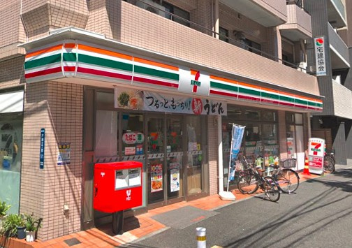 コンビニ　セブンイレブン 品川戸越3丁目店（コンビニ）まで110m