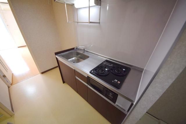 キッチン　2口ガスコンロ完備です