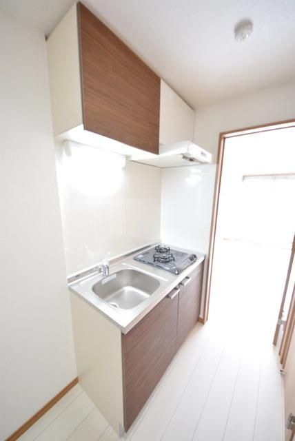 キッチン　ガス2口システムキッチン
