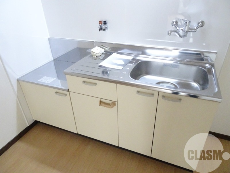 キッチン　ガスコンロ設置可♪