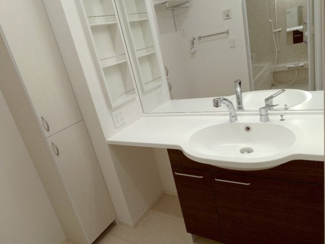 洗面設備　洗面所です