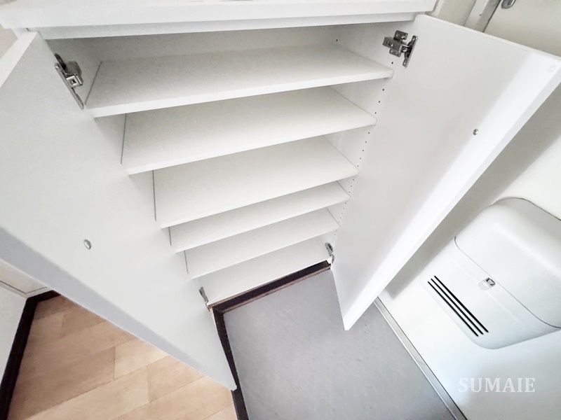 収納　シューズボックスです