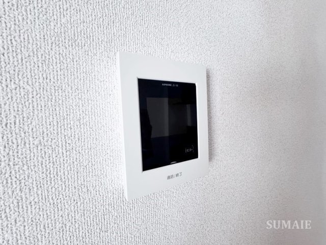 セキュリティ　モニター付きインターホンです