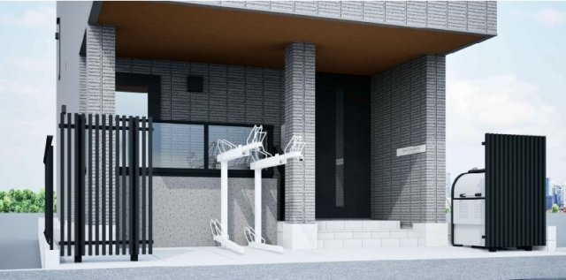 エントランス　完成パース