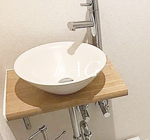 洗面設備　独立洗面台です。