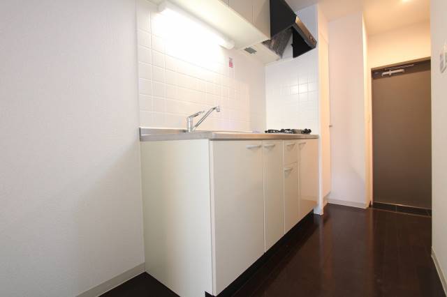 キッチン　憧れのシステムキッチンです。