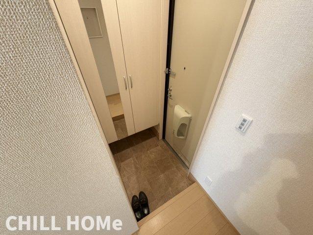 玄関　当社、チルホームのHPもご覧ください(^^)/物件情報多数♪