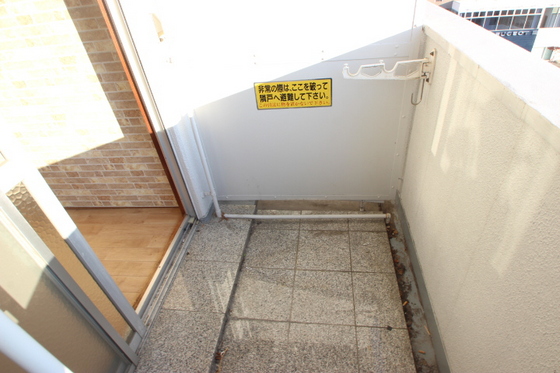 バルコニー　※別部屋の写真です