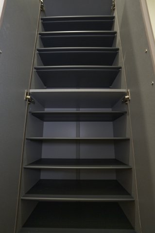 収納　収納のためのスペースです