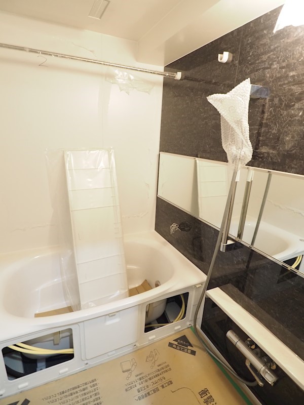 バス・シャワールーム　現在建築中です。