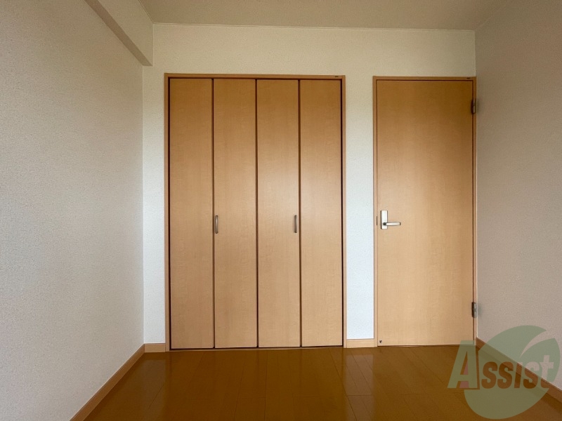 収納　クローゼットになります。大きいので、収納も安心です。