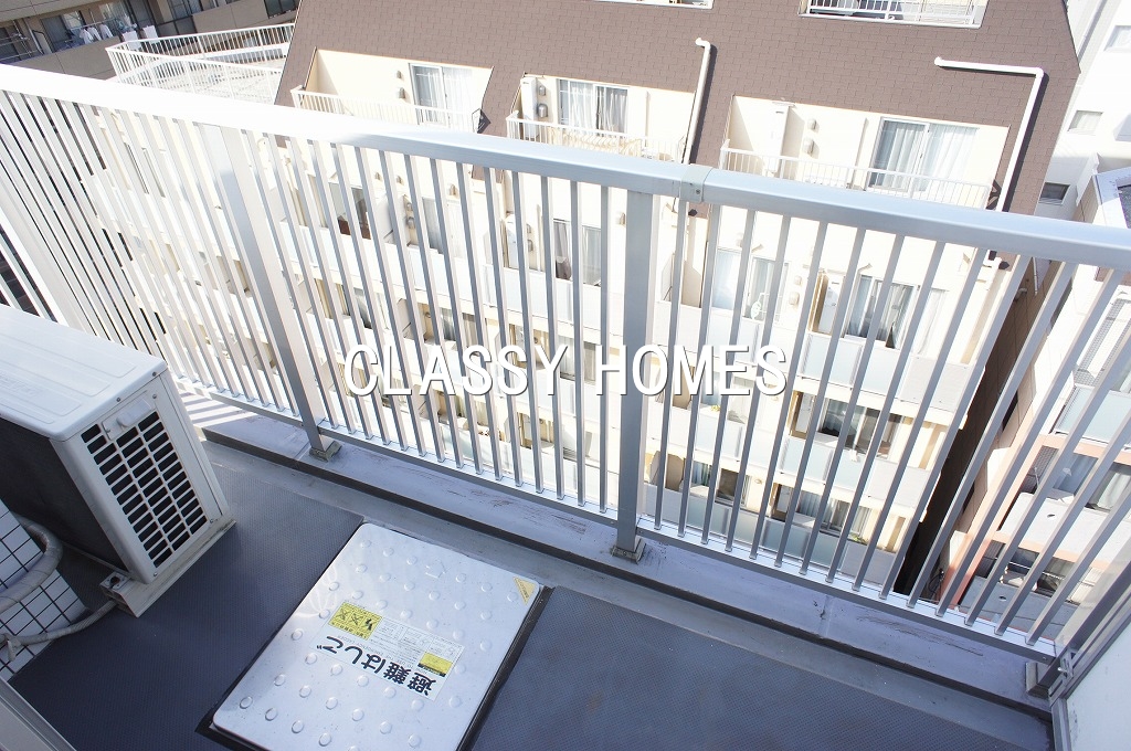 バルコニー　2006年7月竣工　LaSante品川シーサイドIII：バルコニ