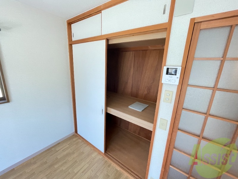 収納　大容量収納で布団も入ります！！