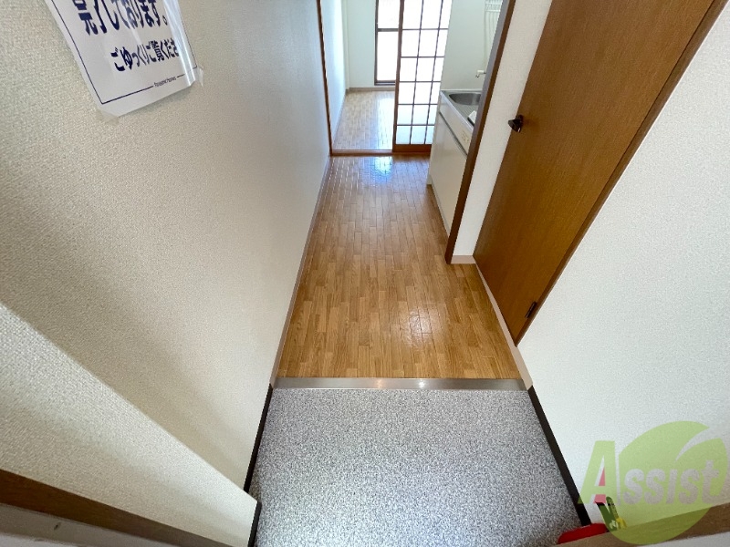 玄関　フラットな玄関です！！