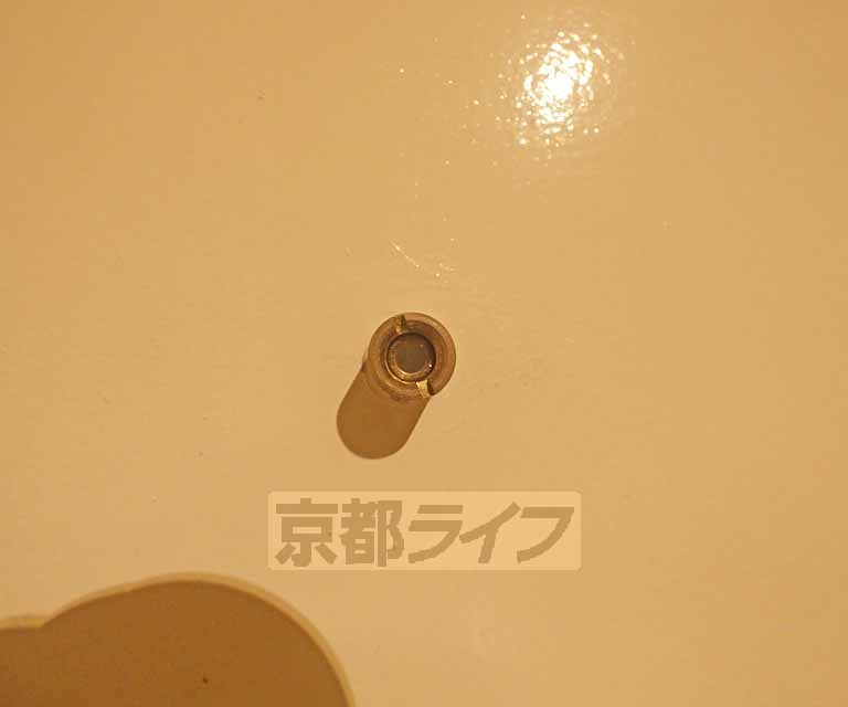 セキュリティ　来客の確認ができます。