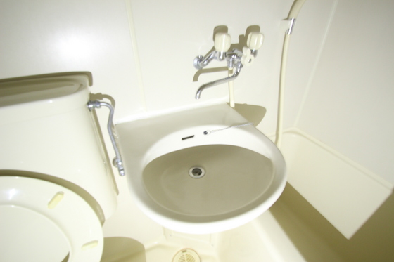 洗面設備　※別号室の写真です