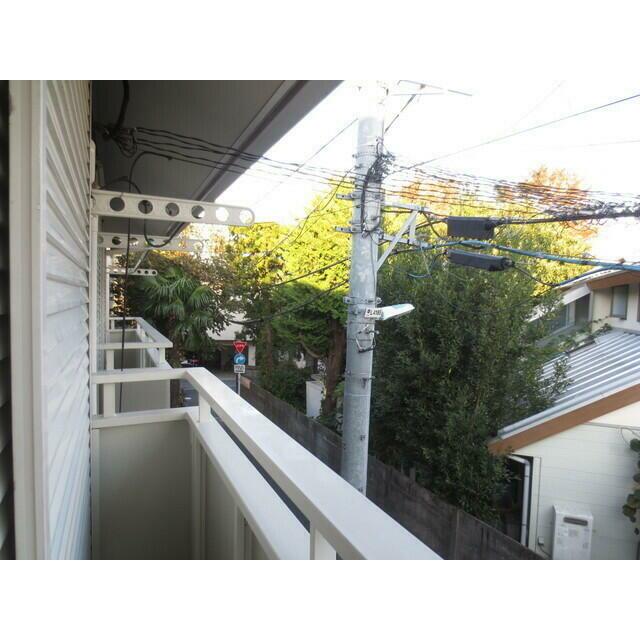 バルコニー　雨戸付