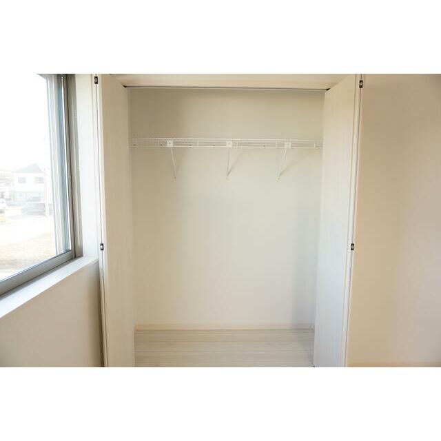 収納　各室に収納があるので、色々しまえますね！