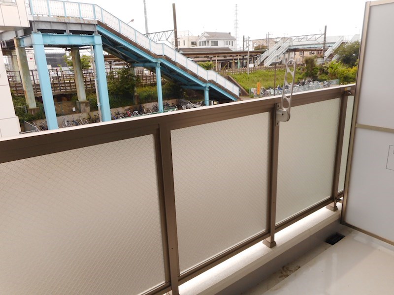 バルコニー　※他号室の参考写真となります。