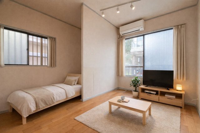 居室・リビング　家具配置イメージ画像です