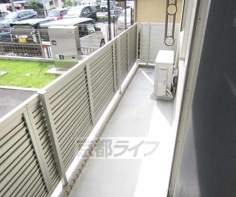 バルコニー　日当たり良好