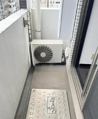 バルコニー　広々としたバルコニーです