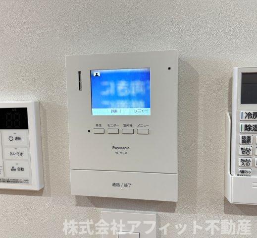 セキュリティ　TV付インターホン